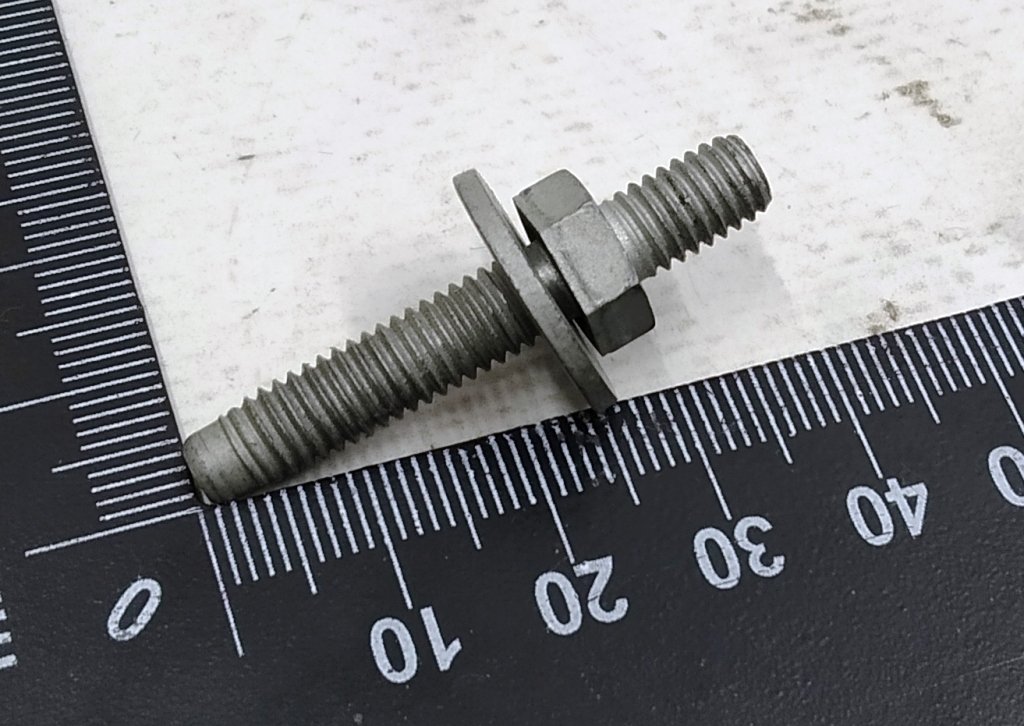 26 Śruba DBL,HEX,M6x20 AND M6x10[8.8]-M-S-09 Tesla model S, model S REST, model X 1011373-00-B